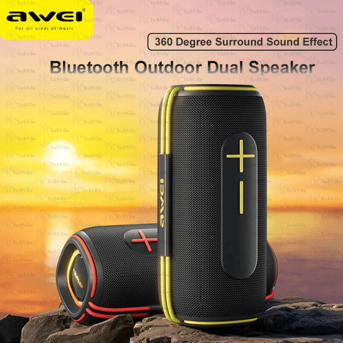 Awei Wireless Speaker Portable Outdoor - TechVibe