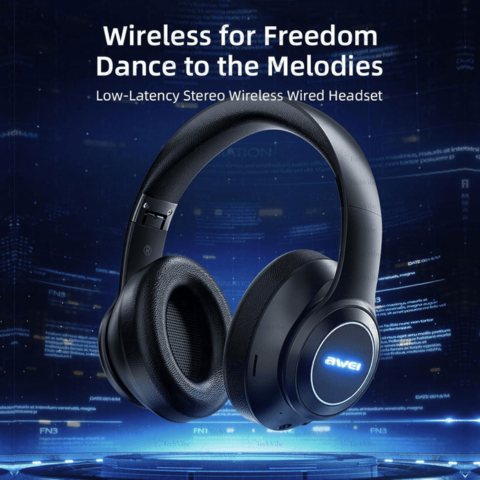 Awei Wireless Stereo Headphone - TechVibe