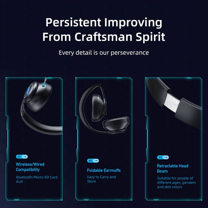 Awei Wireless Stereo Headphone - TechVibe