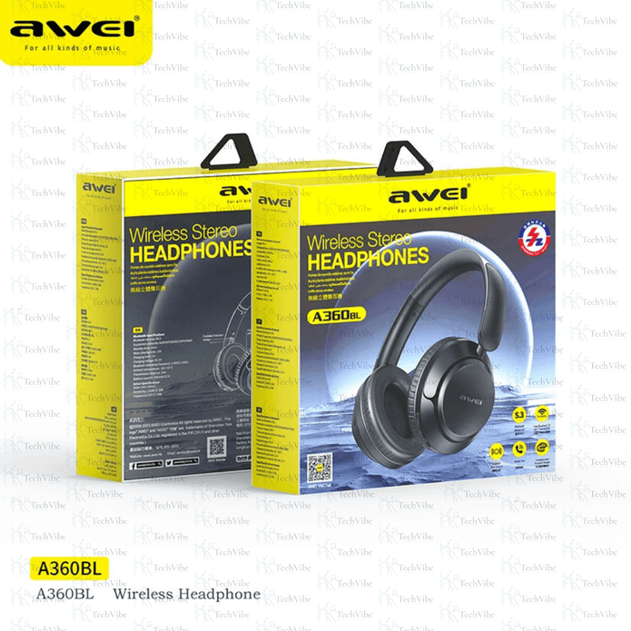 Awei Wireless Stereo Headphones - TechVibe