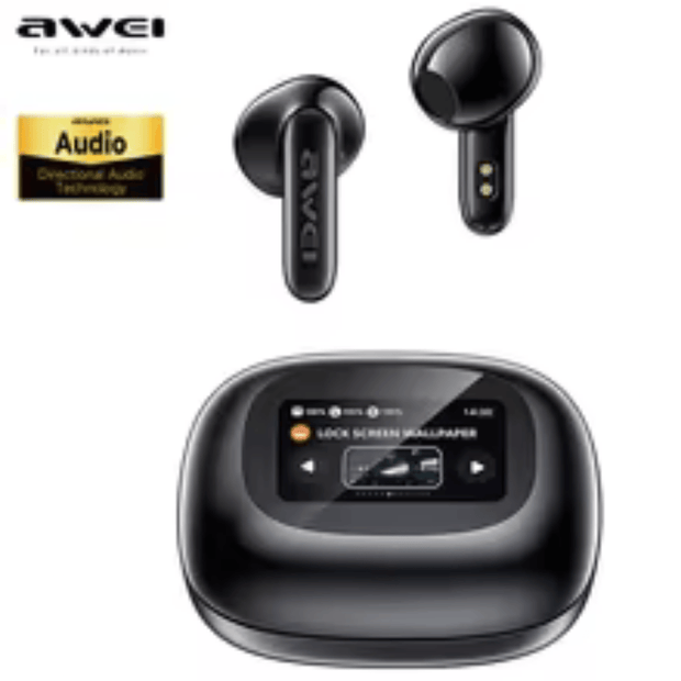Awei With Screen Wireless Earbuds - TechVibe