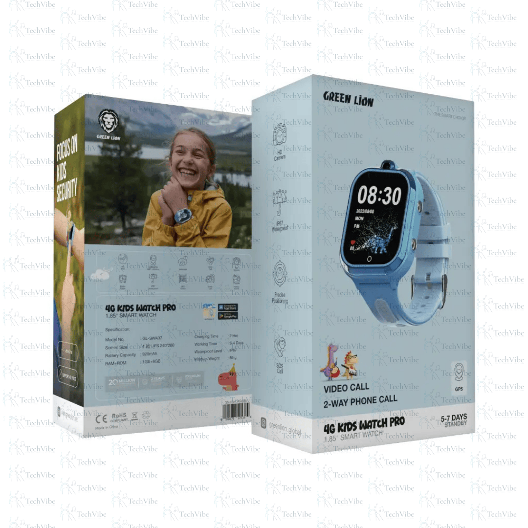 Green Lion 4G Kids Watch Pro 1.85