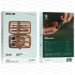 Green Lion 7 In 1 Manicure Kit - Brown - TechVibe
