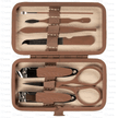 Green Lion 7 In 1 Manicure Kit - Brown - TechVibe