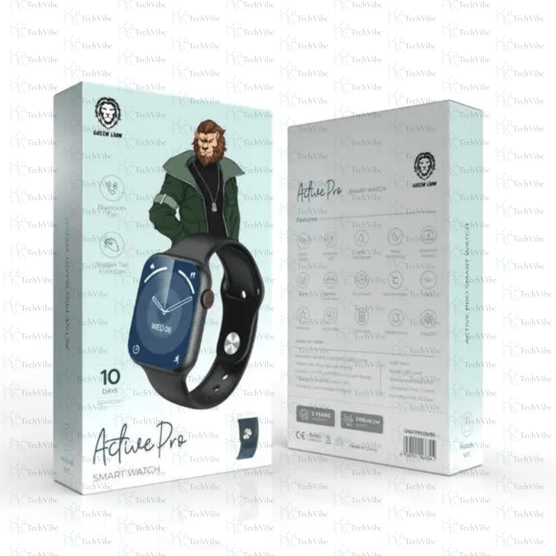 Green Lion Active Pro Smart Watch - TechVibe