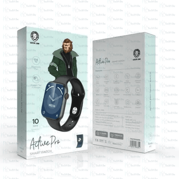 Green Lion Active Pro Smart Watch - TechVibe