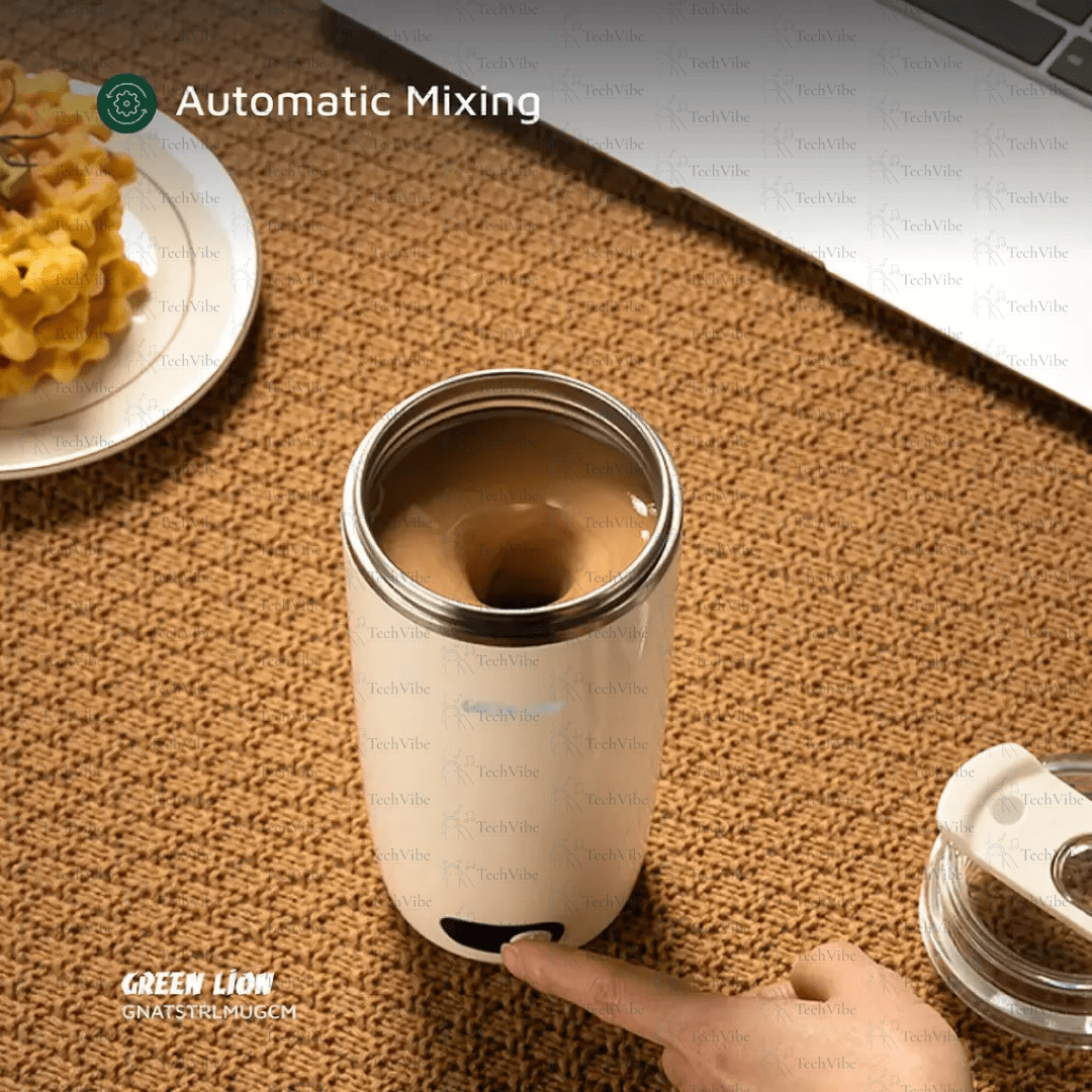 Green Lion Auto - Stirring Mug 350mL - TechVibe