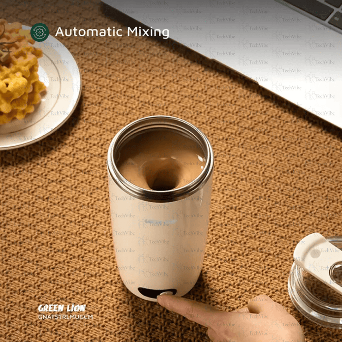 Green Lion Auto - Stirring Mug 350mL - TechVibe