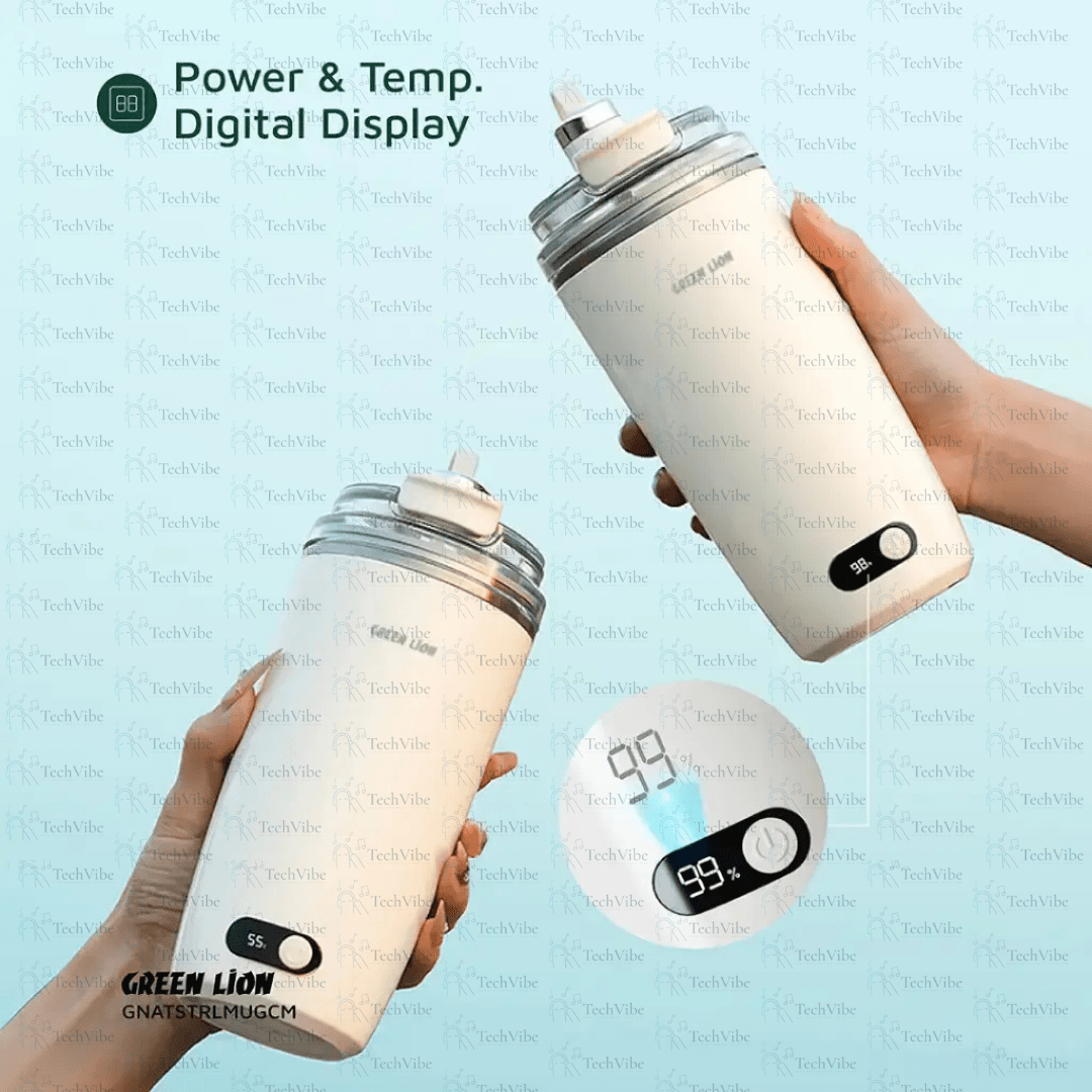 Green Lion Auto - Stirring Mug 350mL - TechVibe