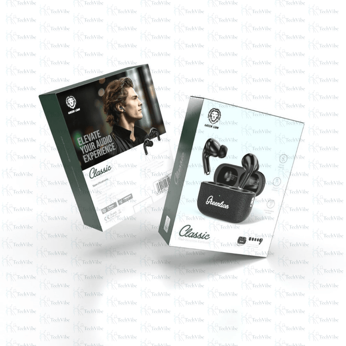Green Lion Classic Tws Earbuds Black - TechVibe