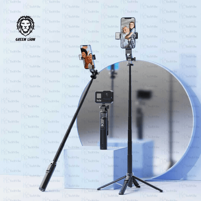Green Lion Click Stick 2 Selfie Stick - TechVibe