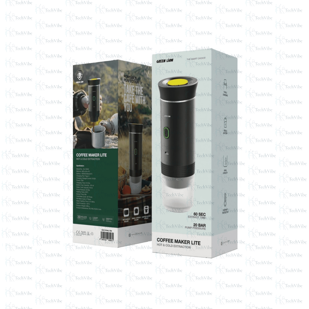 Green Lion Coffee Maker Lite - TechVibe