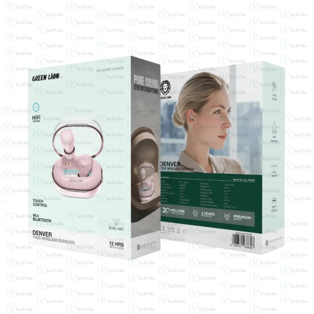 Green Lion Denver True Wireless Earbuds - TechVibe
