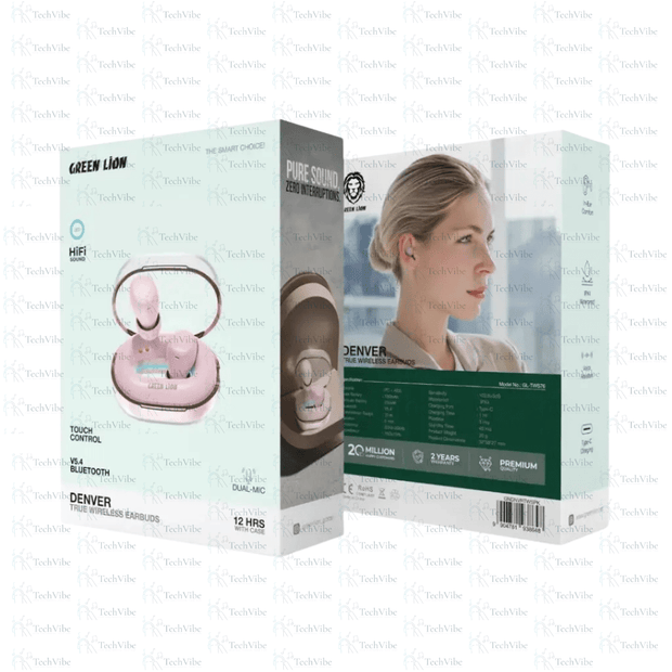 Green Lion Denver True Wireless Earbuds - TechVibe