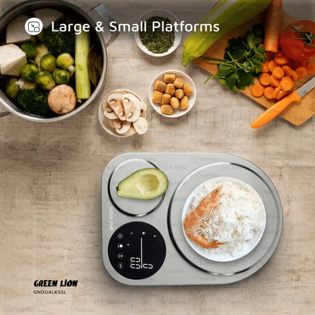 Green Lion Dual Kitchen Scale - TechVibe