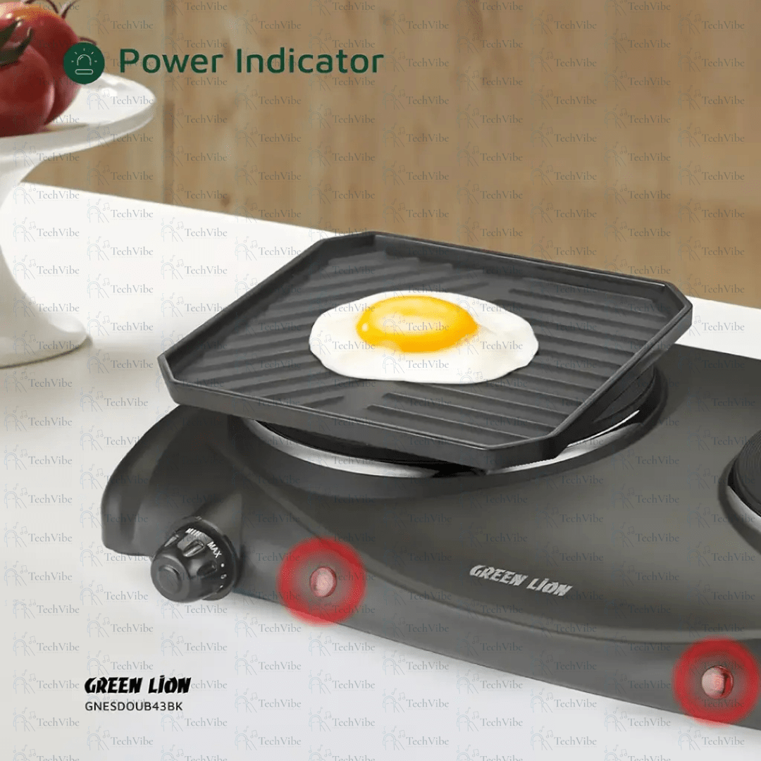 Green Lion Electric Stove Double Hot Plate - TechVibe