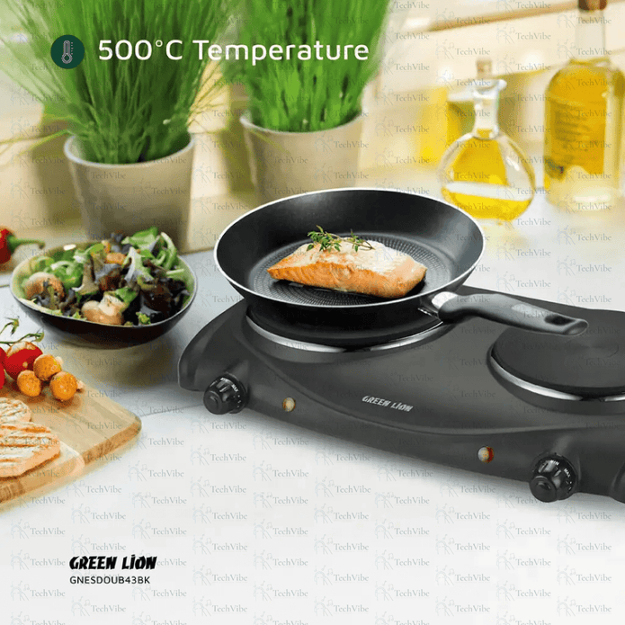 Green Lion Electric Stove Double Hot Plate - TechVibe