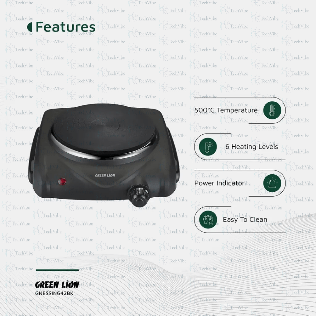 Green Lion Electric Stove Single Hot Plate - TechVibe