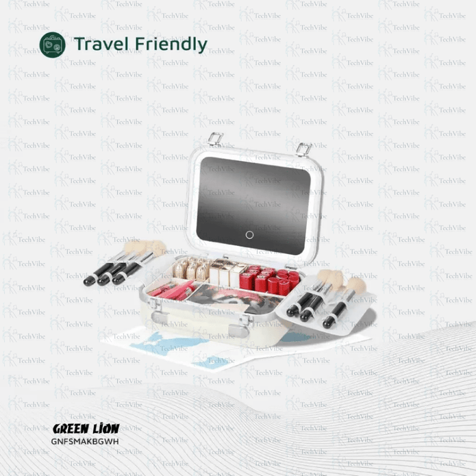 Green Lion Fest Makeup Bag - TechVibe