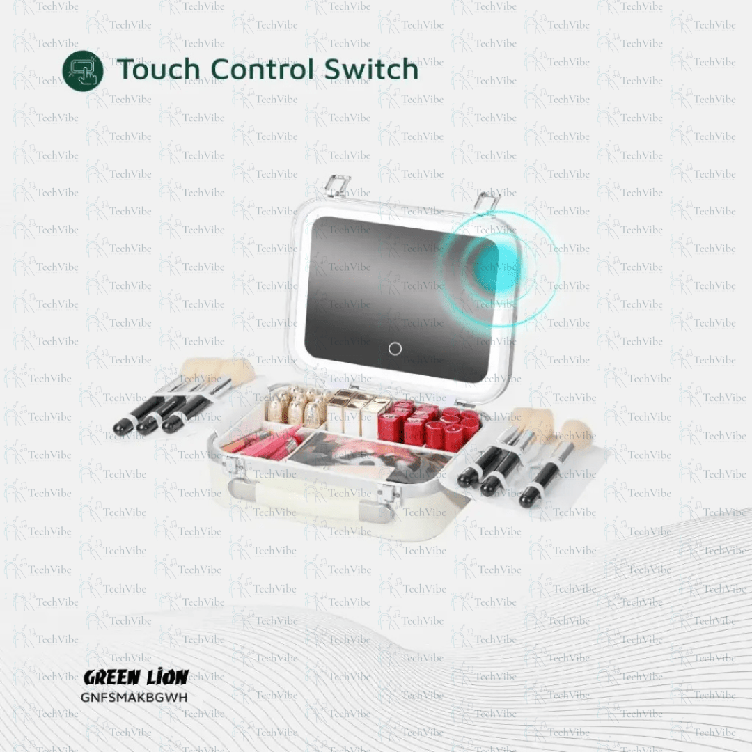 Green Lion Fest Makeup Bag - TechVibe