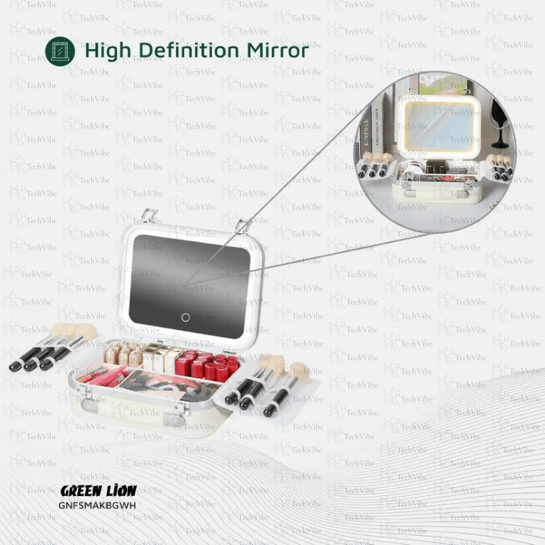 Green Lion Fest Makeup Bag - TechVibe