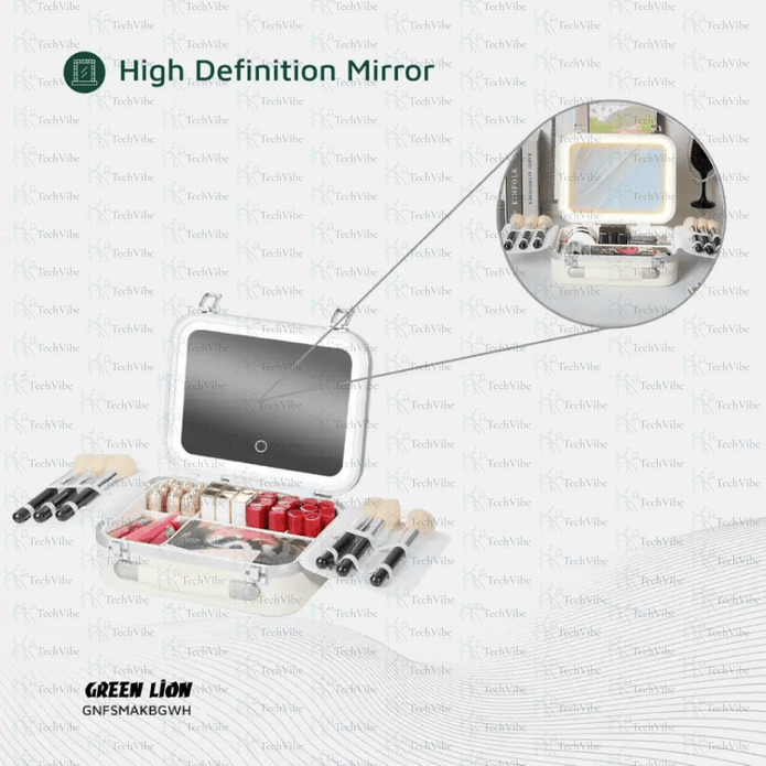 Green Lion Fest Makeup Bag - TechVibe