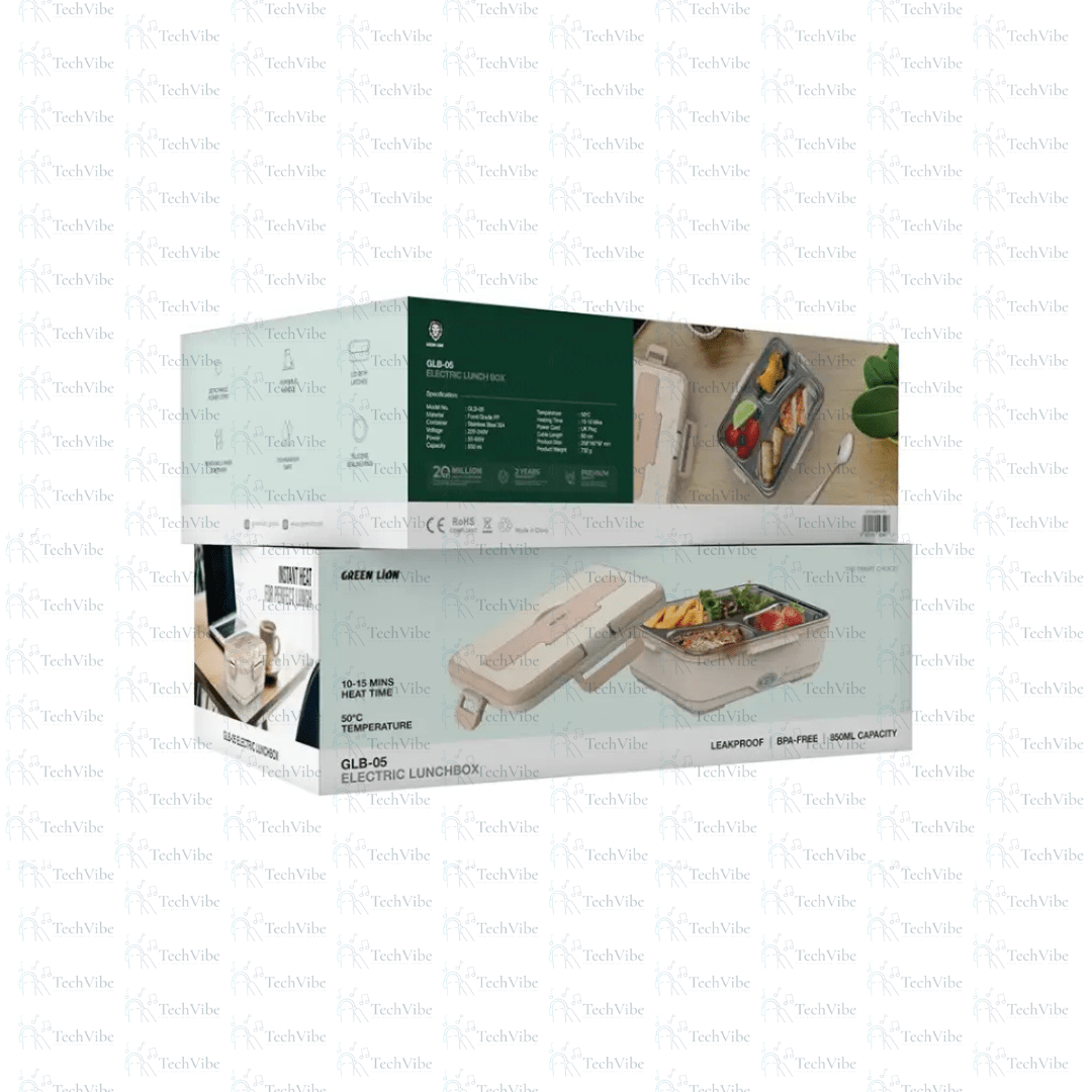 Green Lion GLB - 05 Electric Lunchbox - TechVibe