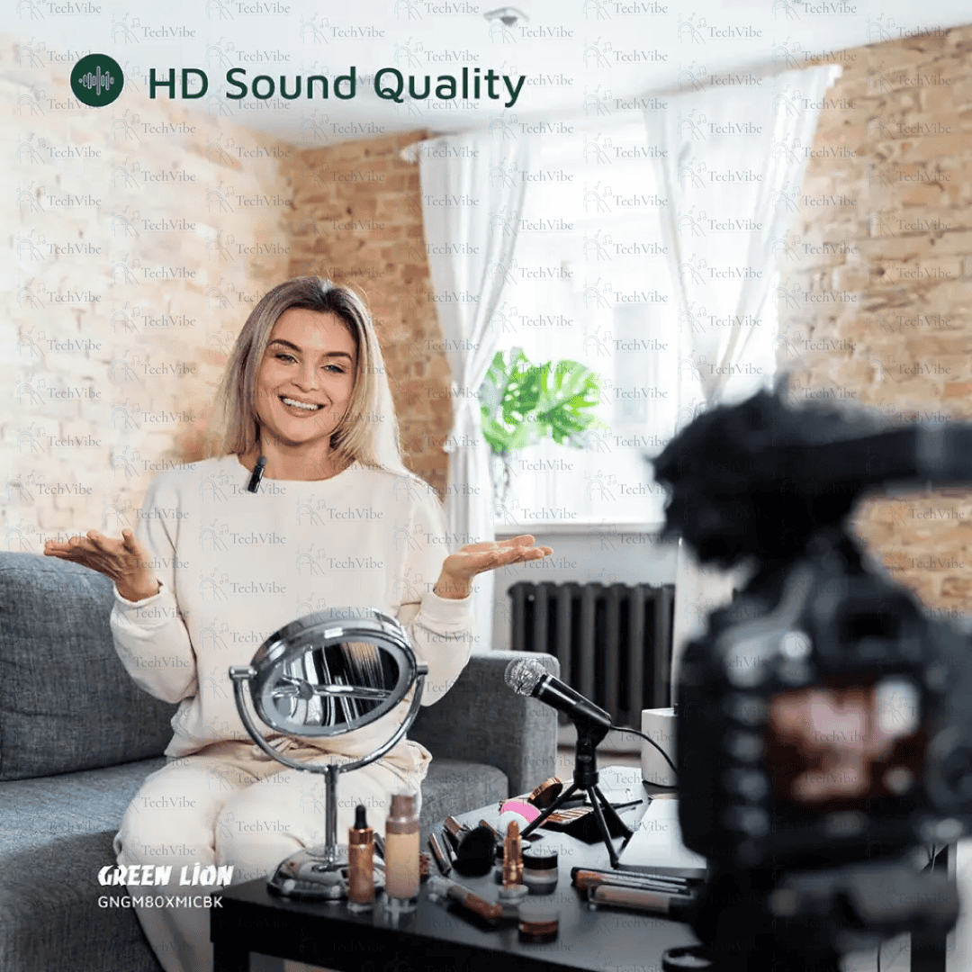 Green Lion Gm - 80X Microphone 3 In 1 - Black - TechVibe