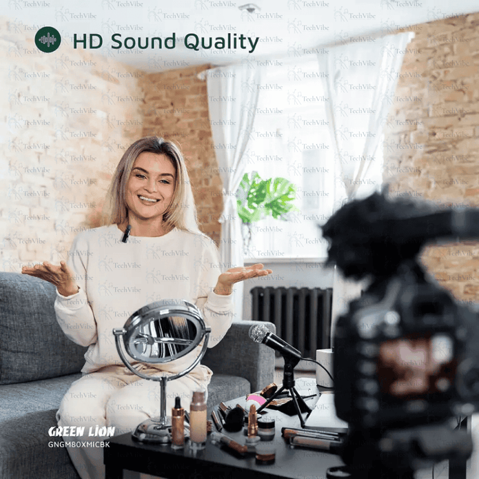 Green Lion Gm - 80X Microphone 3 In 1 - Black - TechVibe