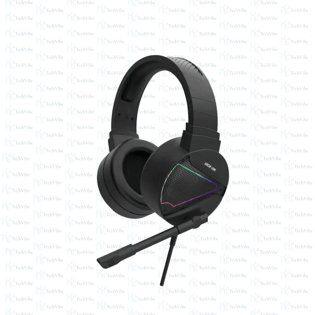Green Lion Gp27X Gaming Headphone - Black - TechVibe