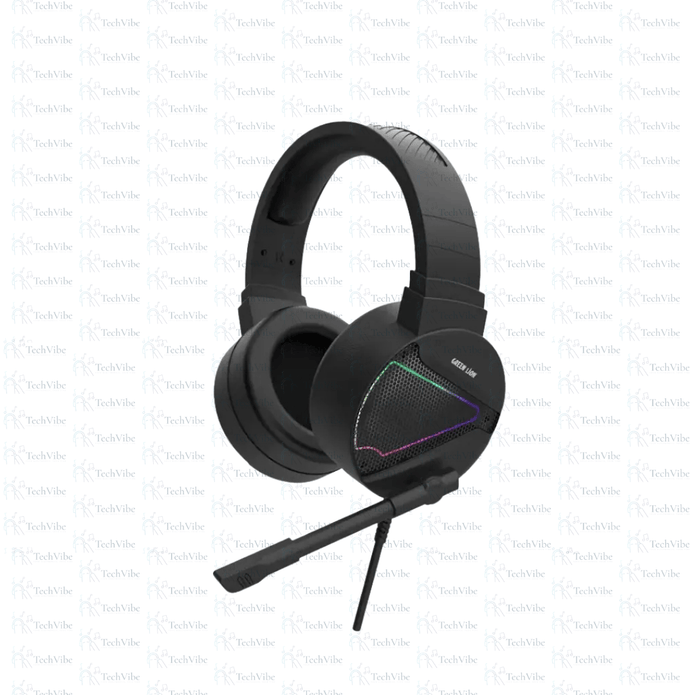 Green Lion Gp27X Gaming Headphone - Black - TechVibe