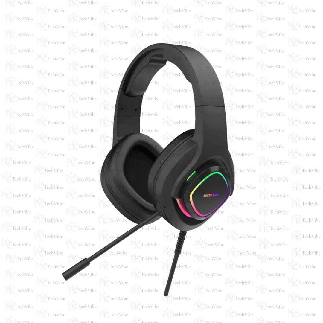 Green Lion Gp32X Gaming Headphone - Black - TechVibe