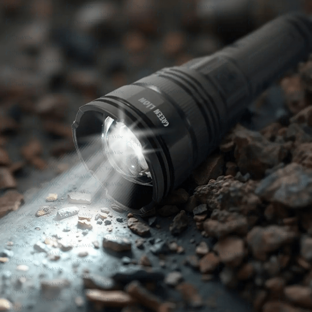 Green Lion Hyper Ray LED Torch - TechVibe