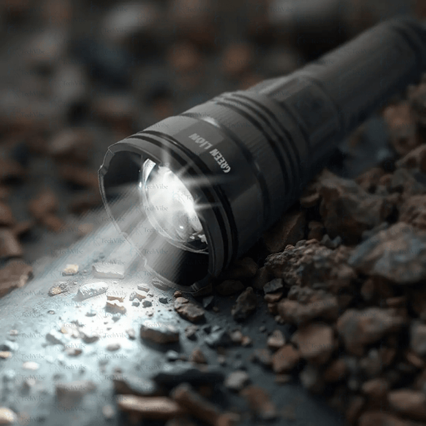 Green Lion Hyper Ray LED Torch - TechVibe