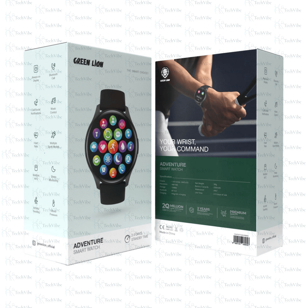 Green Lion Infinite Pro Smart Watch - TechVibe