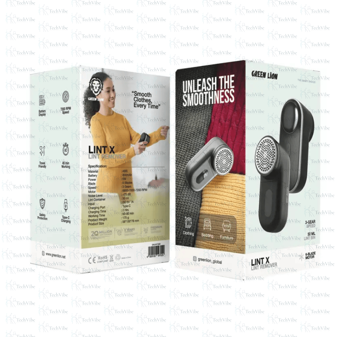 Green Lion Lint X Lint Remover - TechVibe