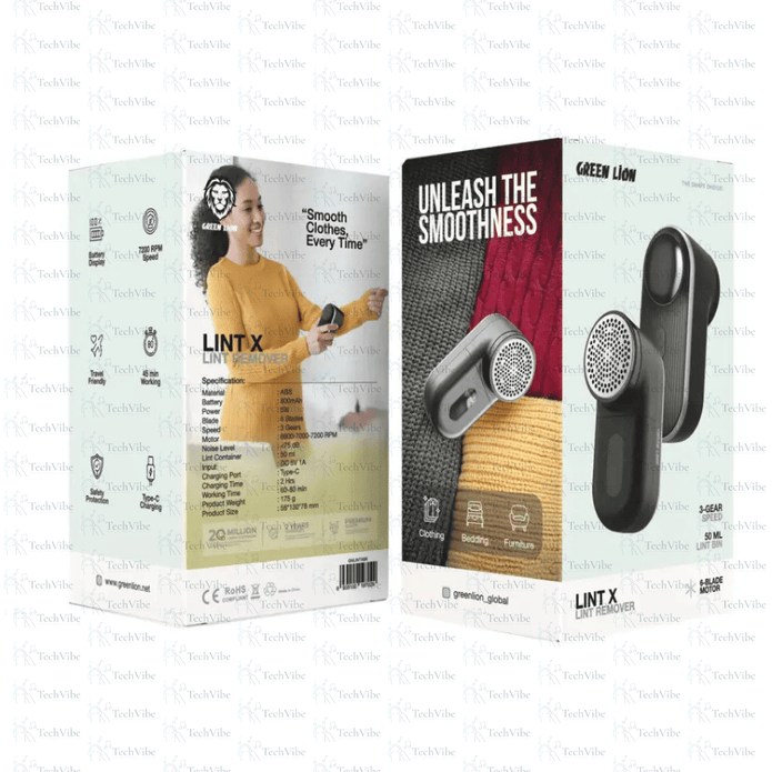 Green Lion Lint X Lint Remover - TechVibe