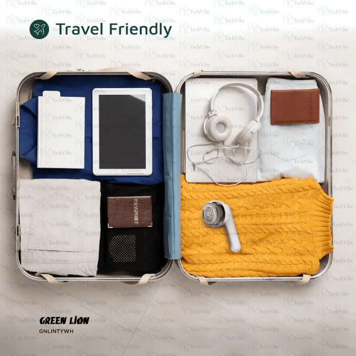 Green Lion Lint Y Lint Remover - White - TechVibe