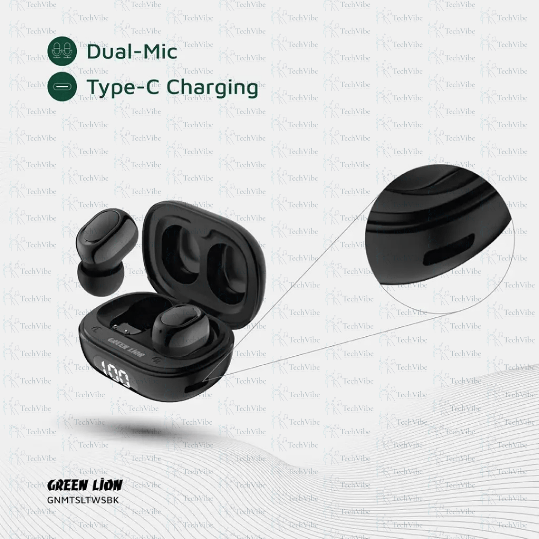 Green Lion Mittersill True Wireless Earbuds - TechVibe