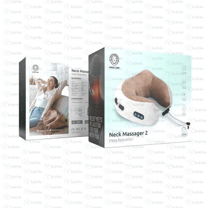 Green Lion Neck Massager 2 - TechVibe