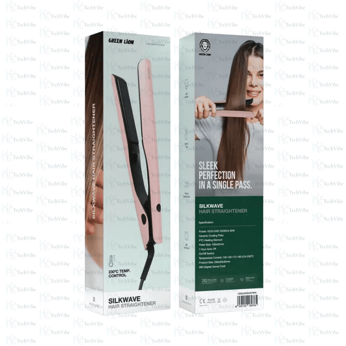 Green Lion Silkwave Hair Straightener - TechVibe