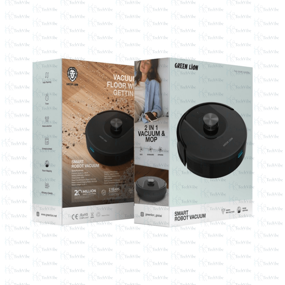 Green Lion Smart Robot Vacuum Cleaner - TechVibe