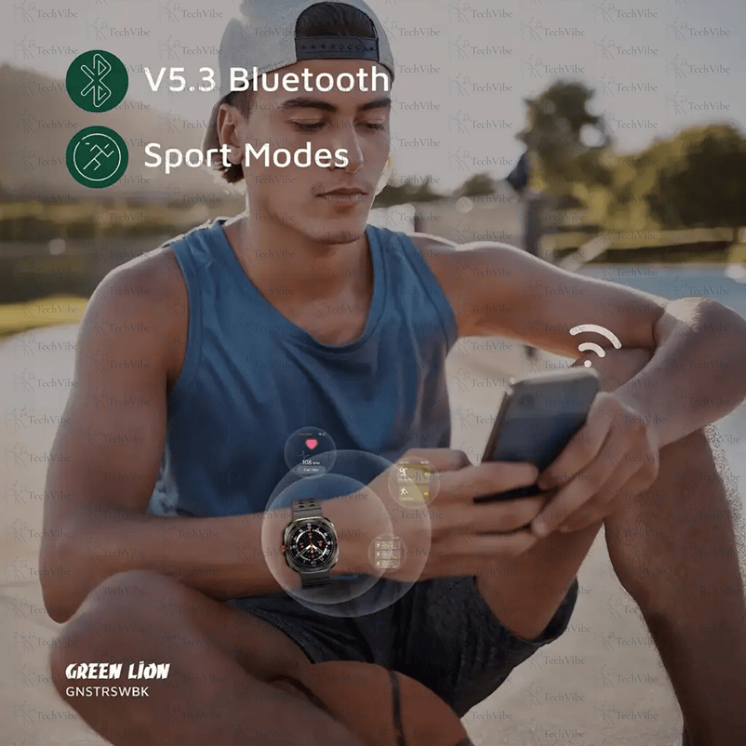 Green Lion Strive Smart Watch - TechVibe