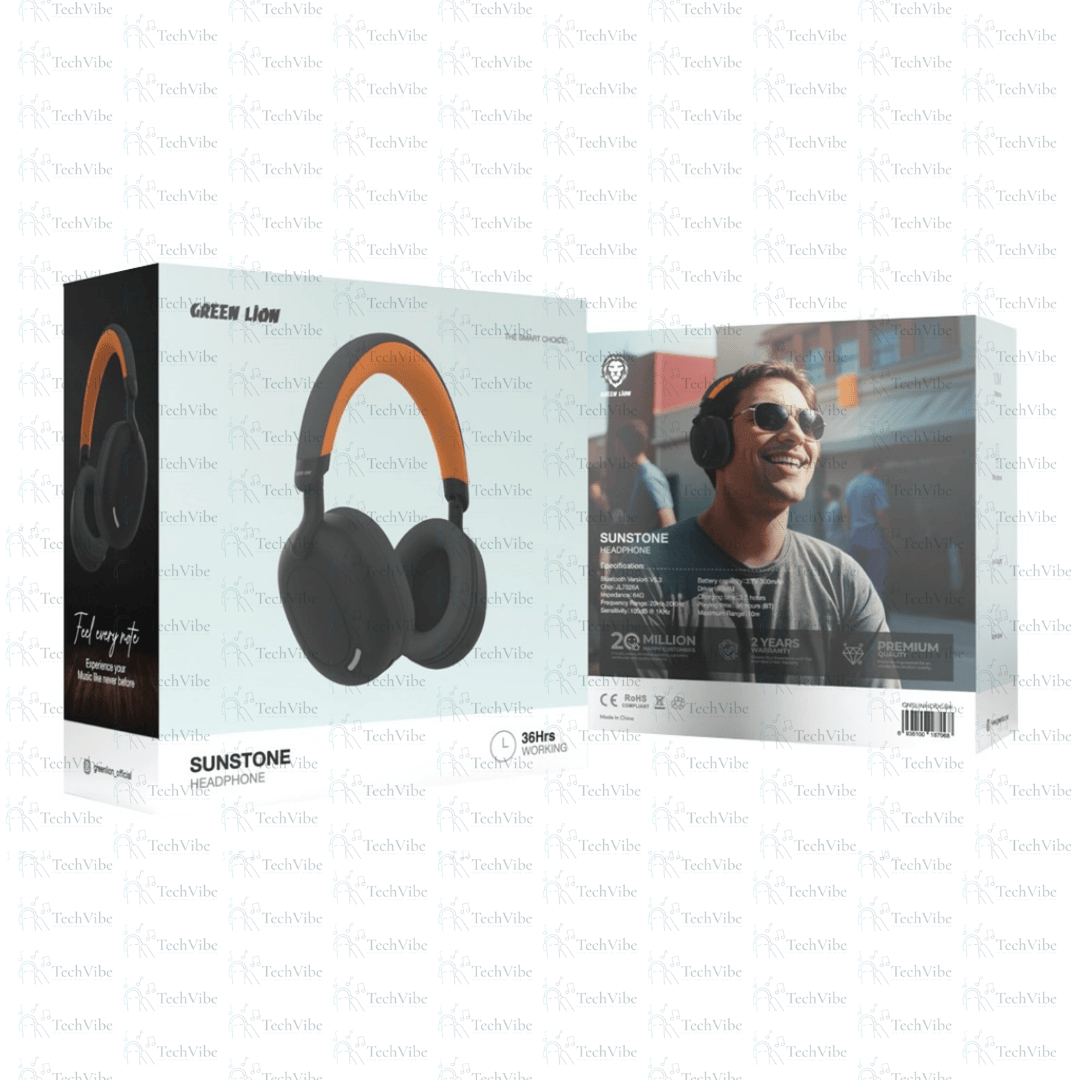 Green Lion Sunstone Wireless Headphone - Desert Titanium - TechVibe