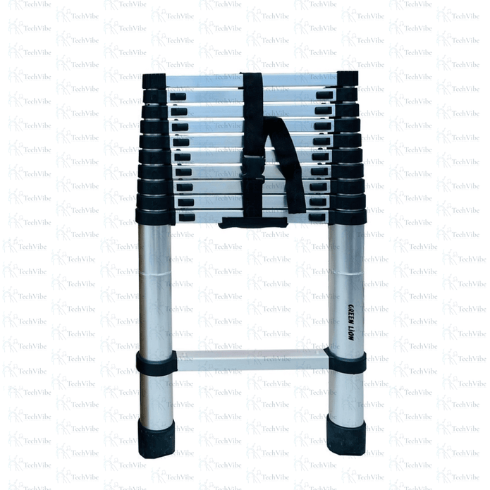 Green Lion Telescopic Ladder 3.2m Single Side - TechVibe