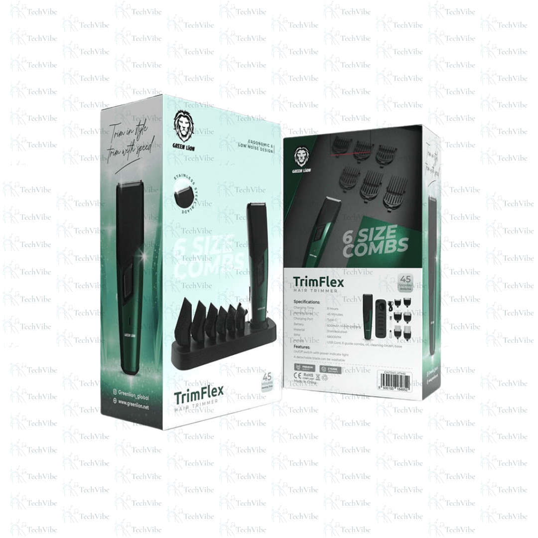 Green Lion Trim Flex Hair Trimmer - TechVibe