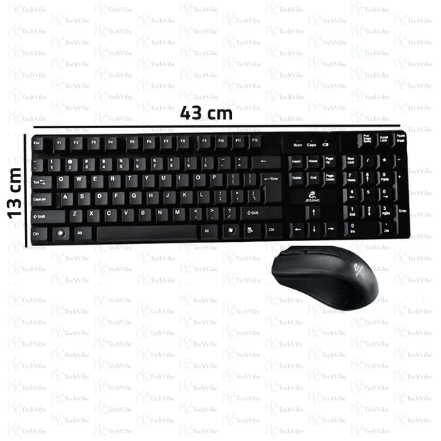 Jeqang 2.4G Wireless Keyboard And Mouse - TechVibe