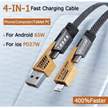 Jeqang 4In1 Fast Charging Data Cable - TechVibe
