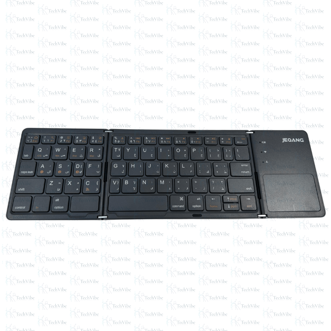 Jeqang Touch Wireless Bt Folding Keyboard - TechVibe