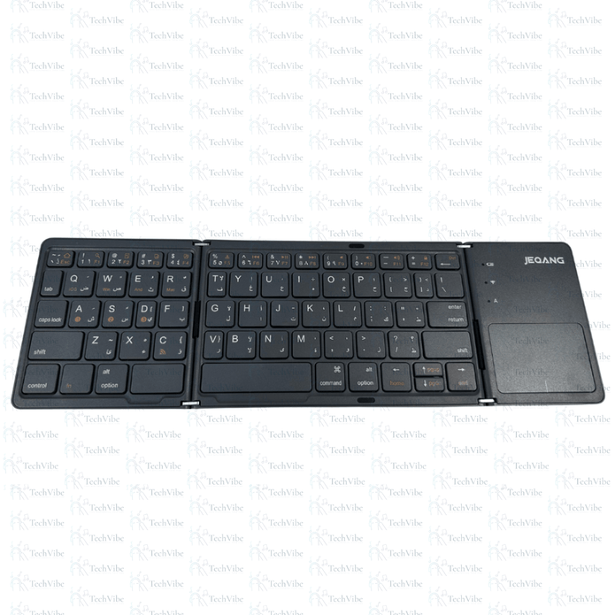 Jeqang Touch Wireless Bt Folding Keyboard - TechVibe